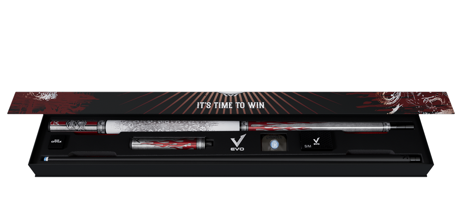 EVO FREEDOM MAXBING EDITION - CRIMSON FLAME - WHITE LEATHER WRAP - Combo Open D4