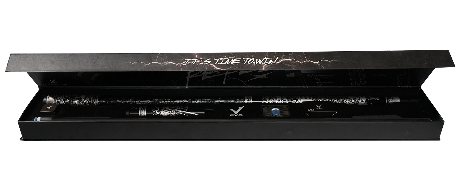 EVO REBEL MAXBING EDITION - BLACK LEATHER WRAP - Combo Open D4