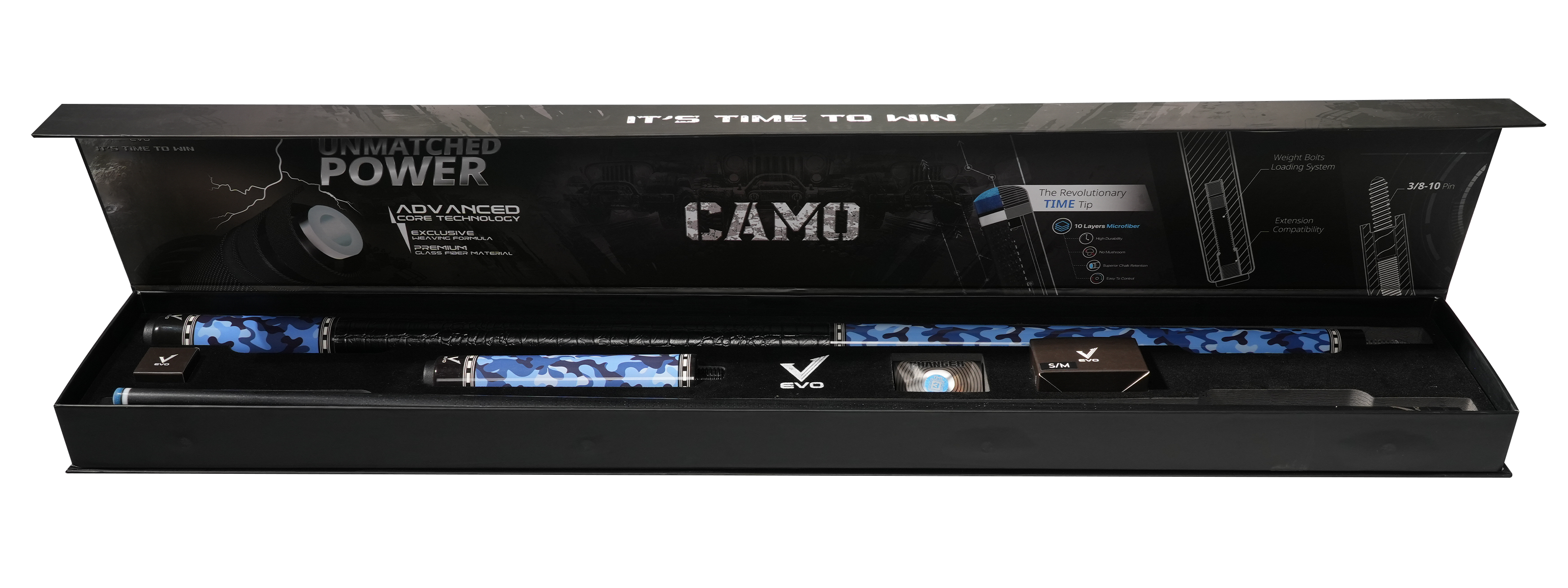 EVO CAMO MAXBING EDITION - NAVY - Combo Open D5