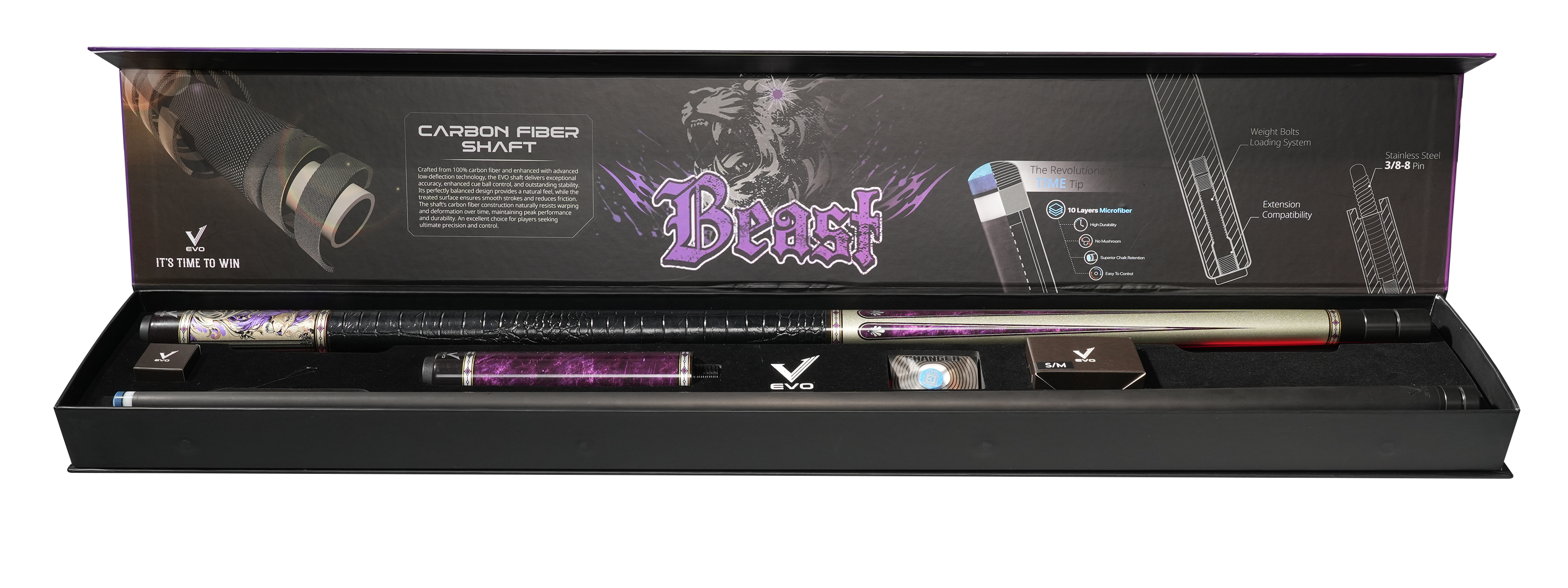 EVO BEAST MAXBING EDITION - AMETHYST LION - Combo Open D6