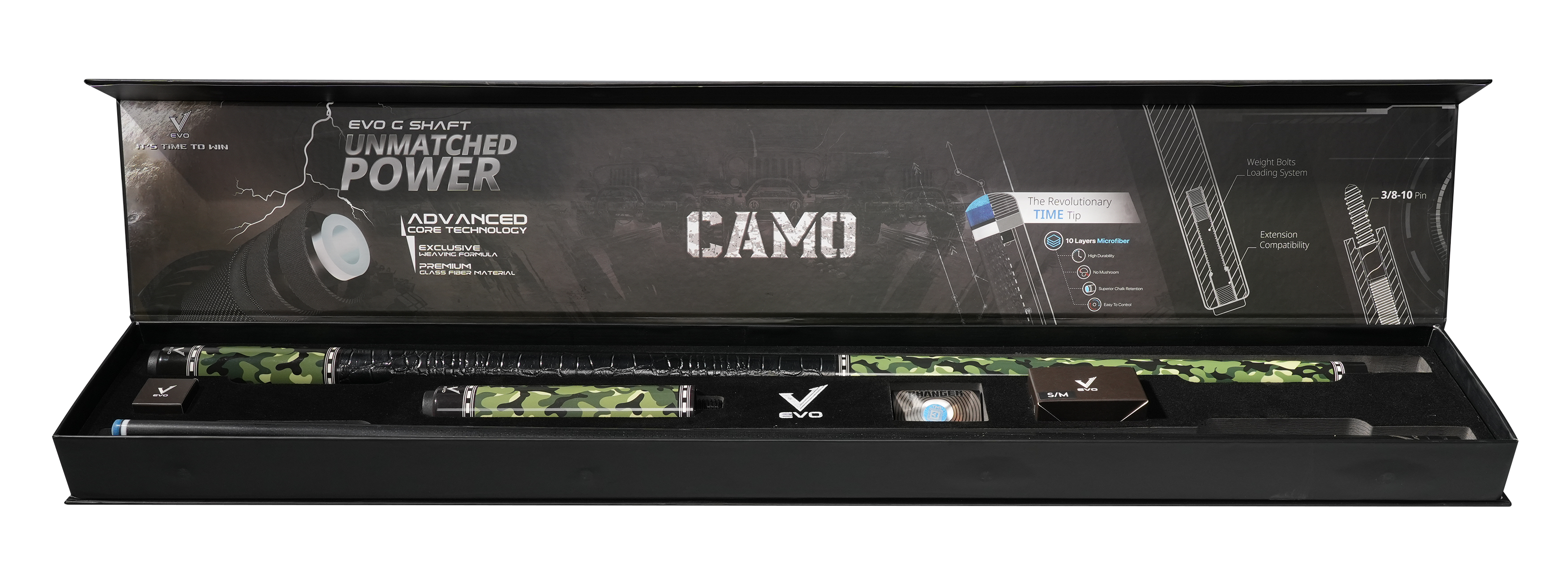 EVO CAMO MAXBING EDITION - VIPER - Combo Open D6