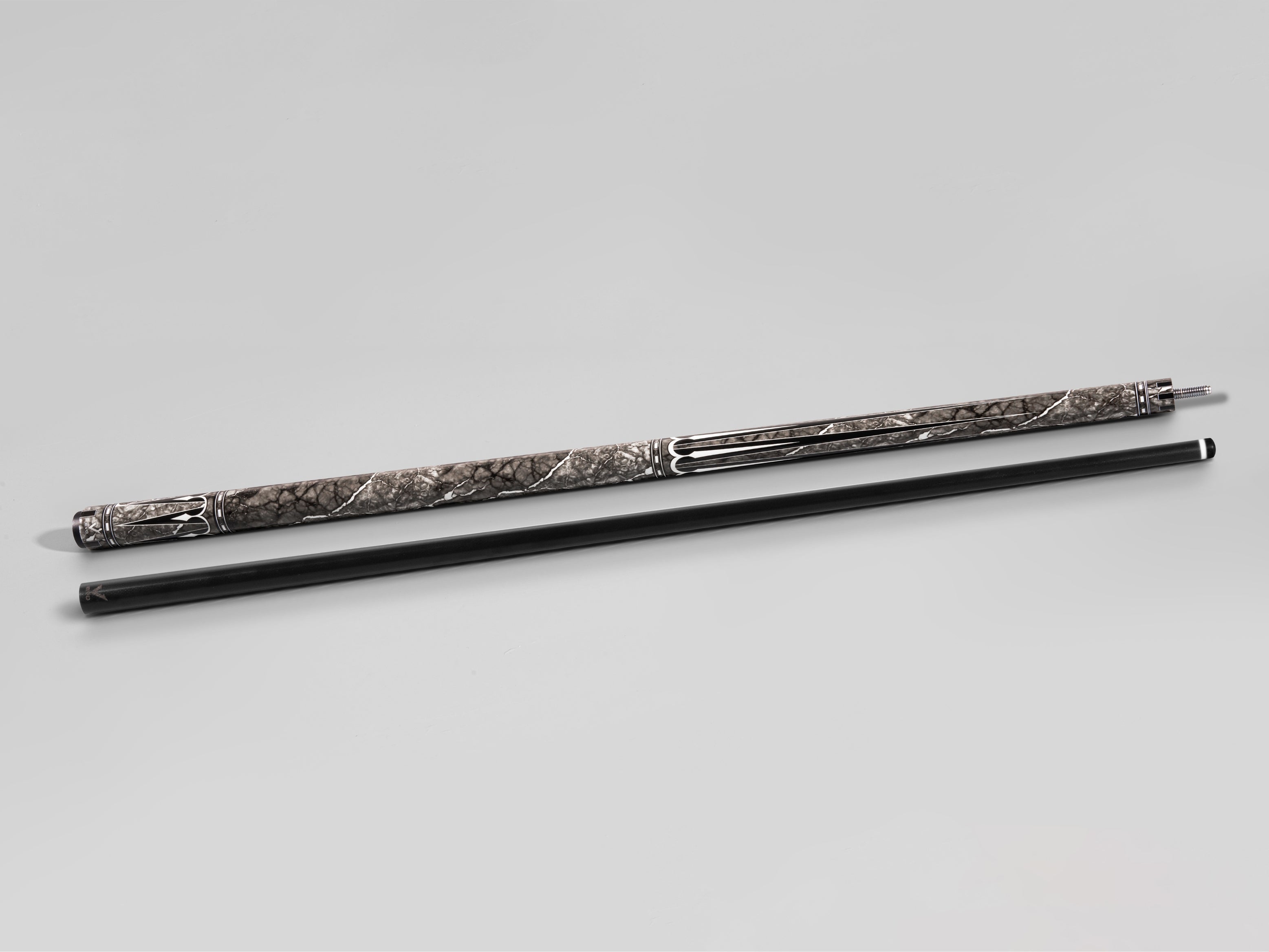 GEMSTONE POOL CUE - GRAY
