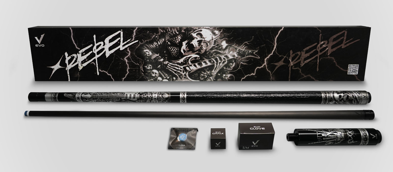 EVO REBEL MAXBING EDITION - BLACK LEATHER WRAP - Desktop Image