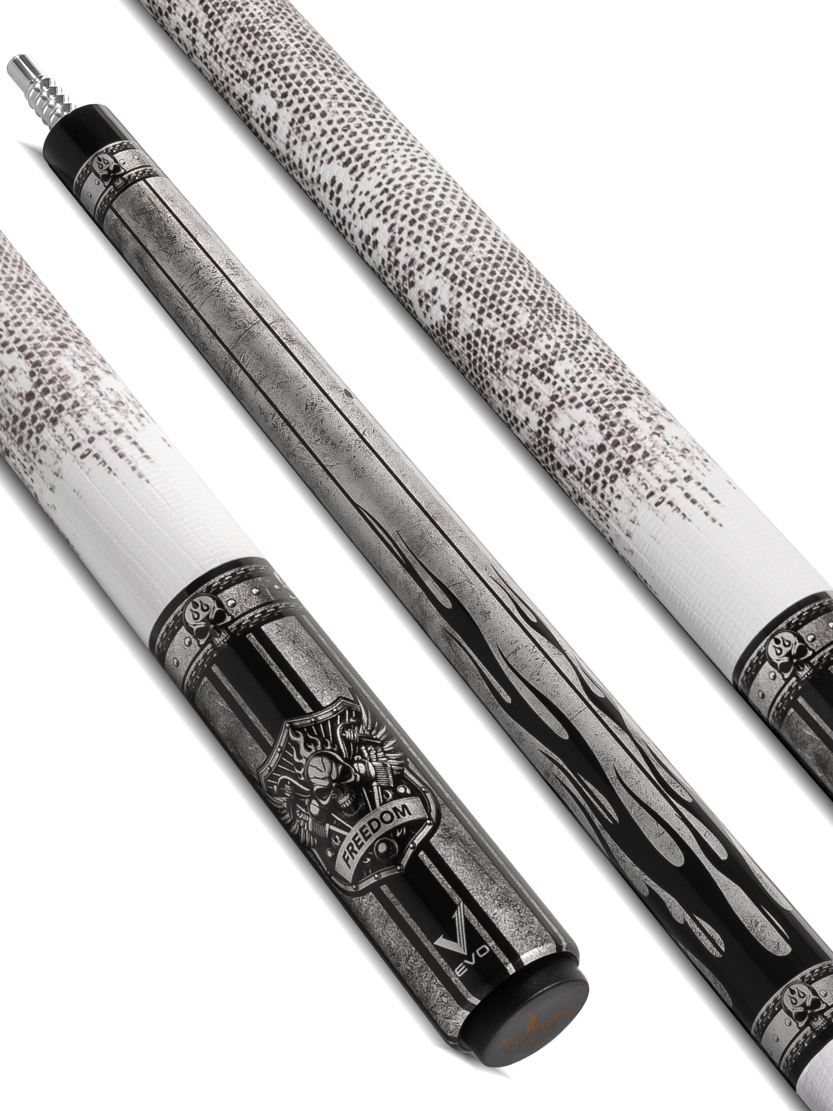 EVO Complete Kit Freedom - White Leather Carbon Shaft