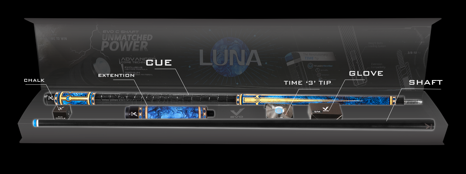 EVO LUNA MAXBING EDITION - SAPPHIRE GATE - Combo Open D7