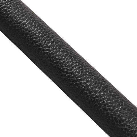 EVO FREEDOM POOL CUE - AZURE FLAME - BLACK LEATHER WRAP - Middle wrap Image