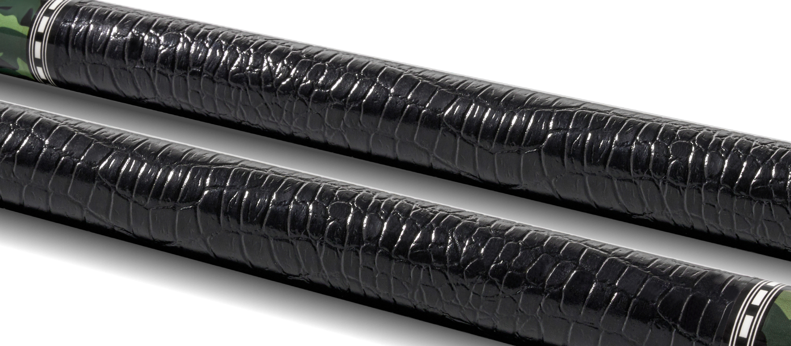 EVO RECON POOL CUE - VIPER - LEATHER WRAP - Desktop Image