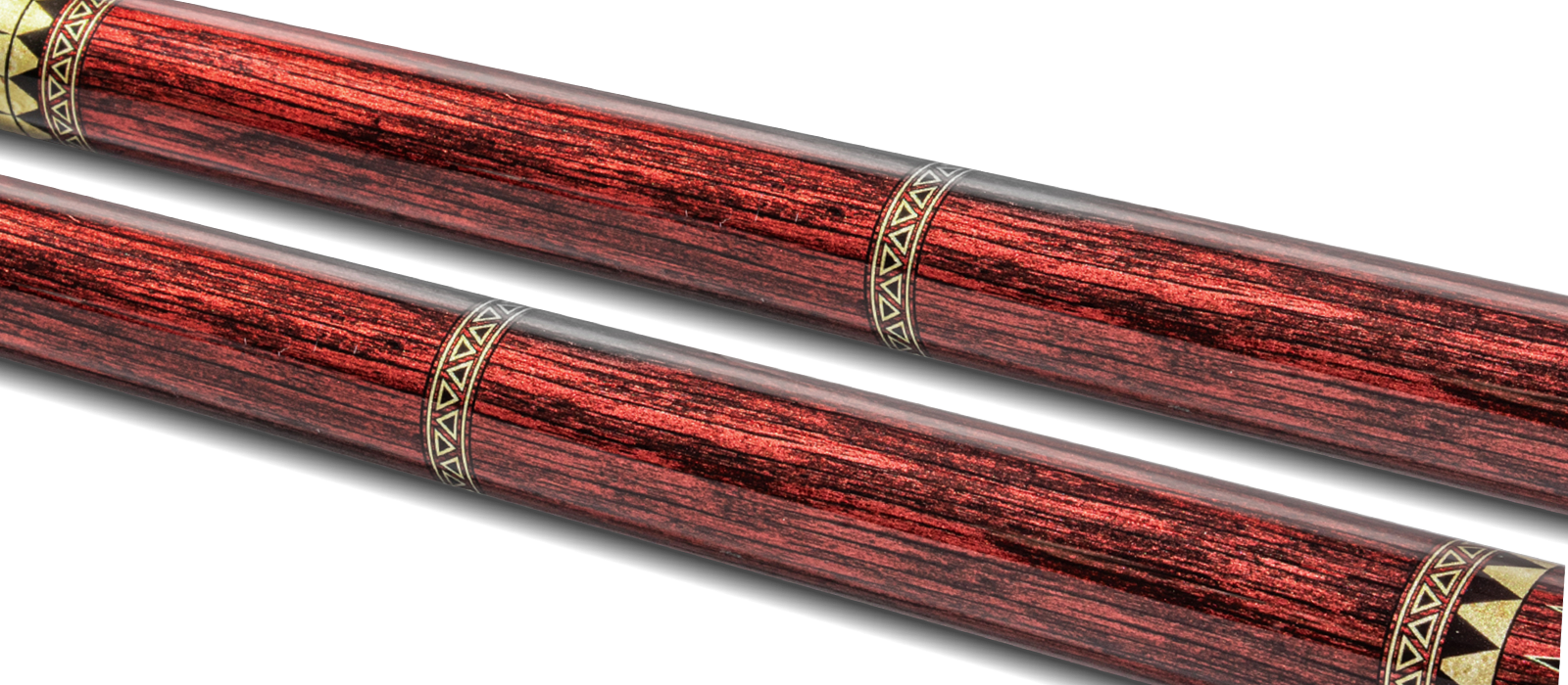 EVO WARRIOR POOL CUE - EMBER SUNSET - Desktop Image