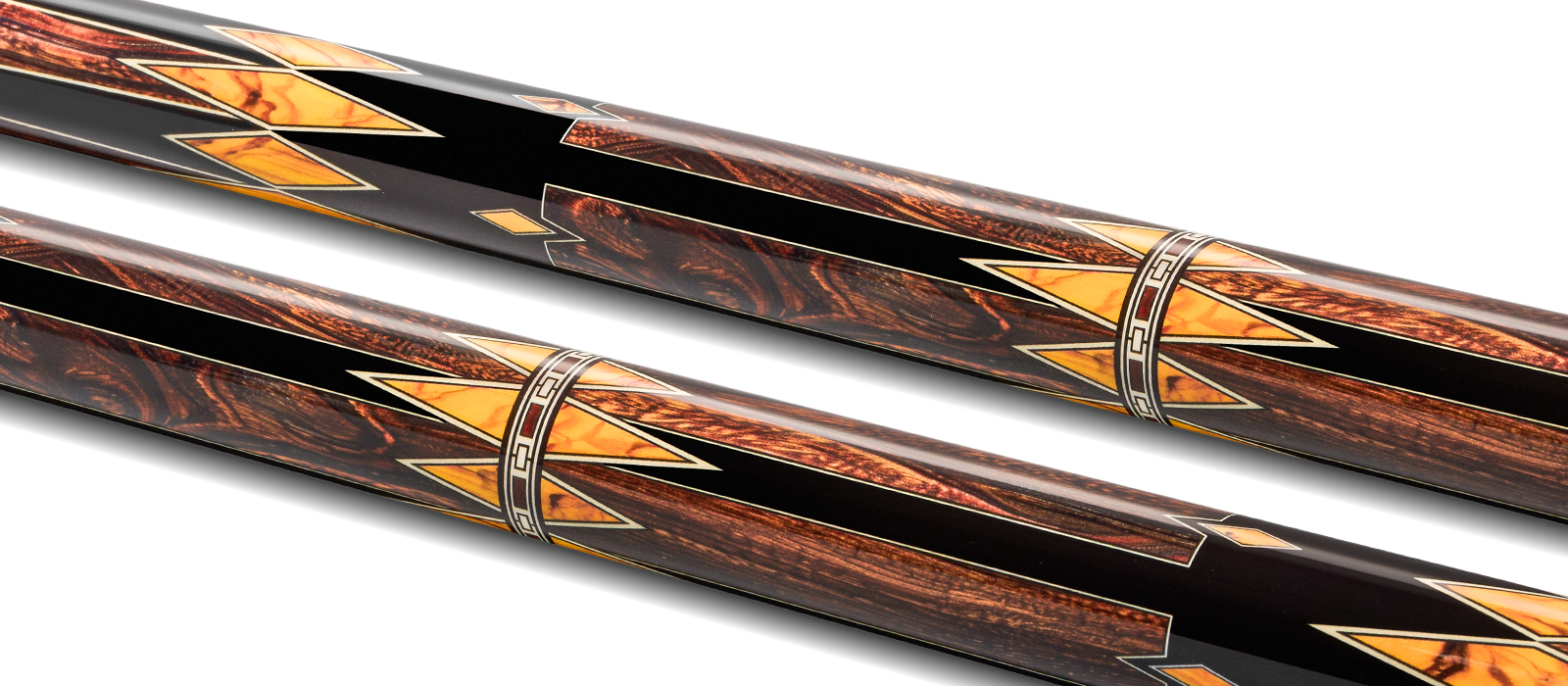 EVO MEG POOL CUE - EMBER FANG - Desktop Image