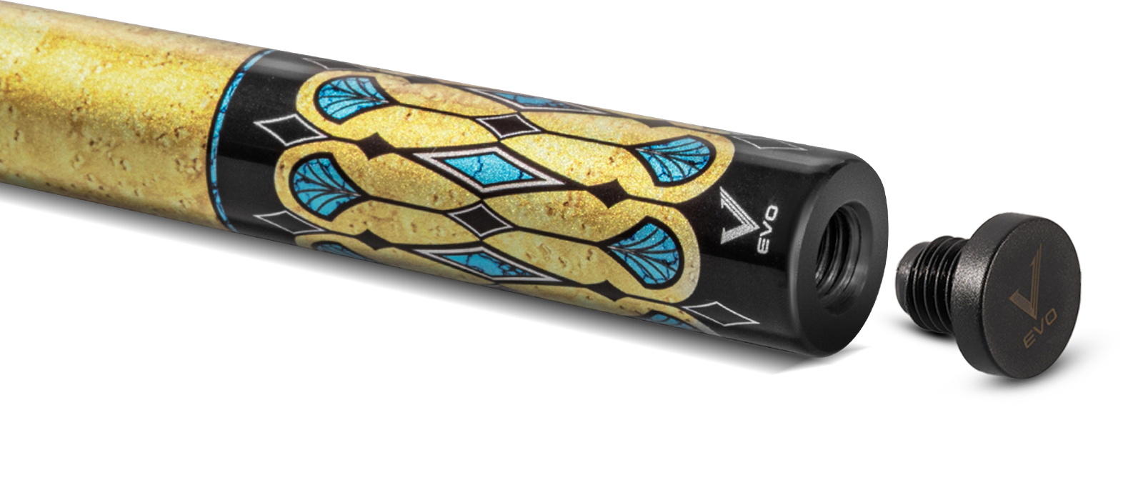 EVO WARRIOR POOL CUE - DESERT GOLD - Desktop Image