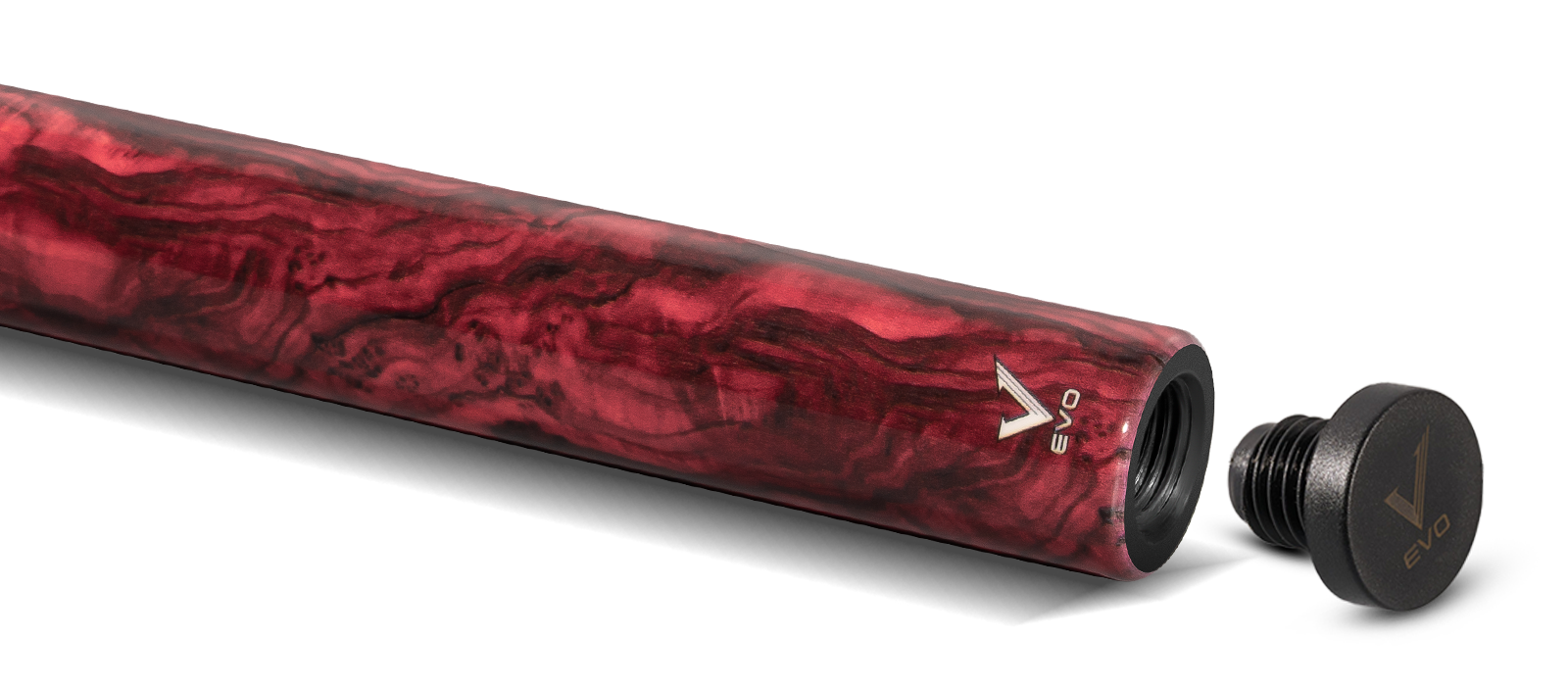 EVO IGNIS JUMP CUE - CRIMSON BURN - Desktop Image