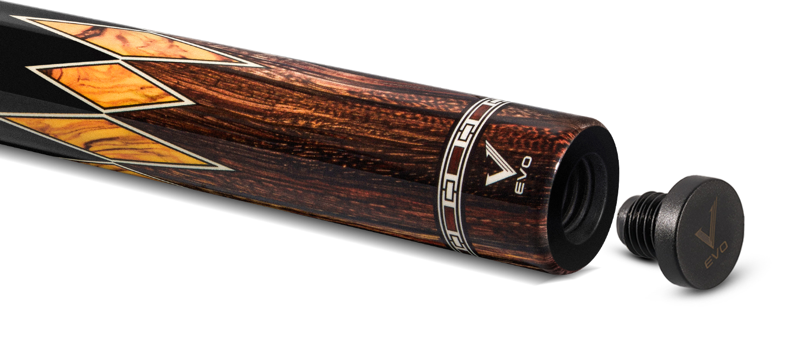 EVO MEG POOL CUE - EMBER FANG - Desktop Image