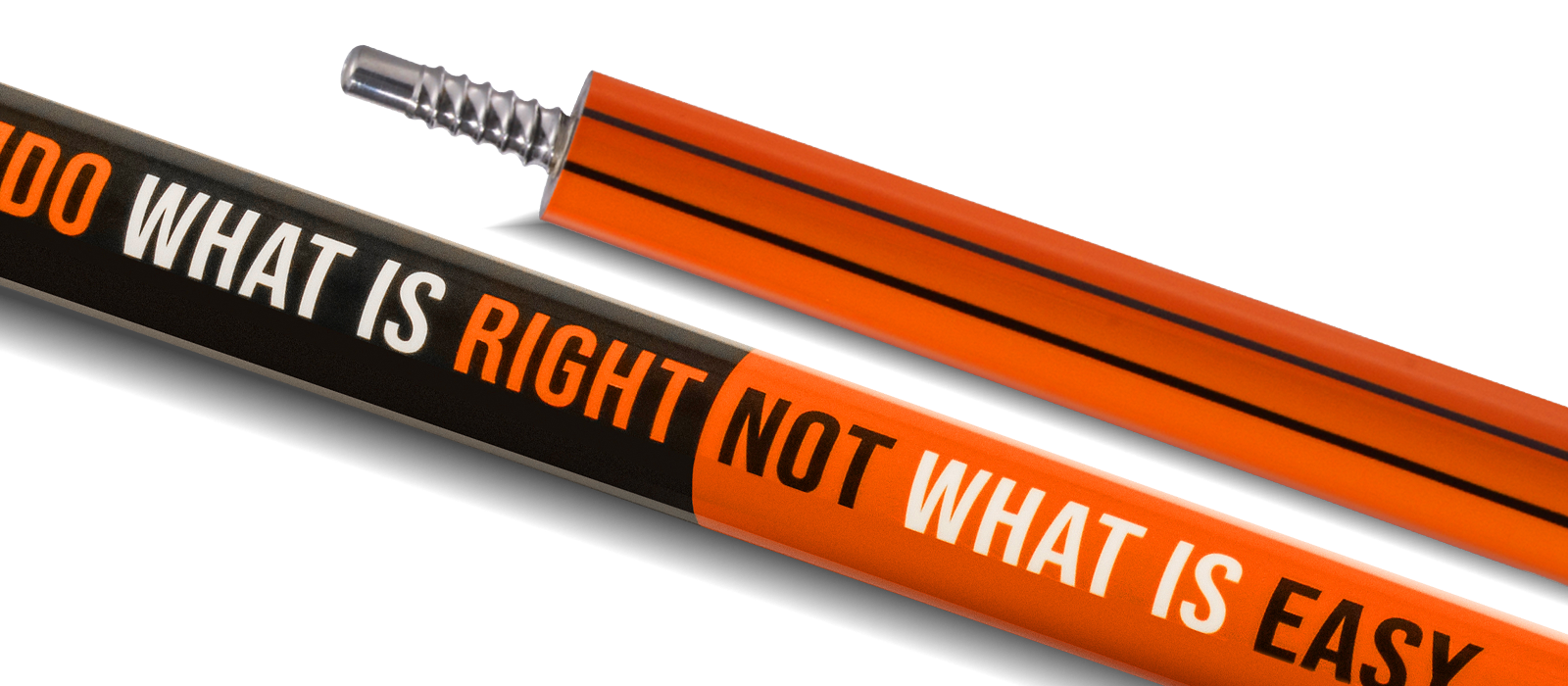 EVO X-FORCE BREAK CUE - DO WHAT IS RIGHT - Desktop Image