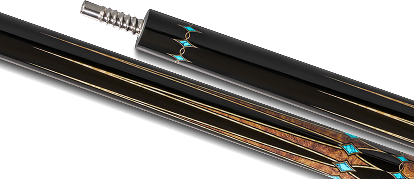 EVO CRYSTAL POOL CUE - EMBER VEIN - Desktop Image