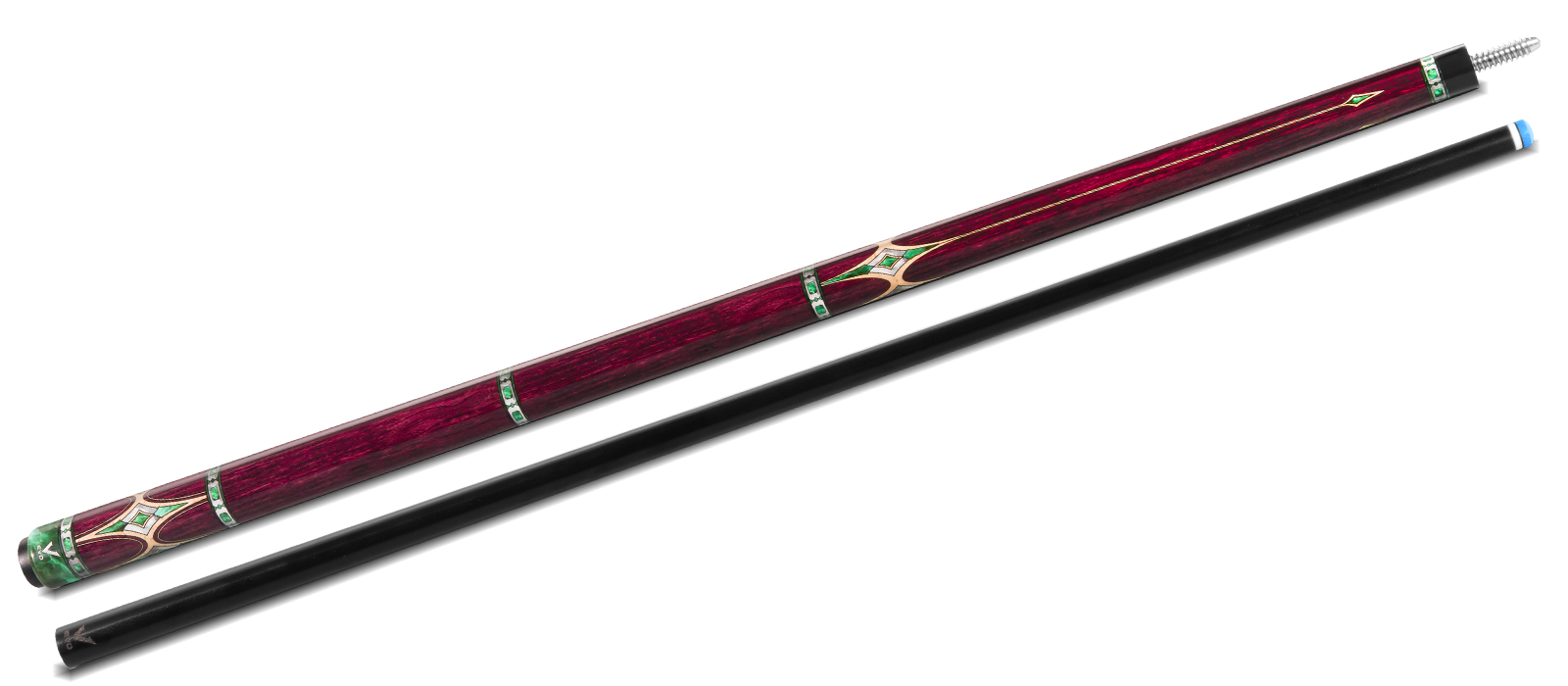 EVO ROYALE POOL CUE - GARNET CREST - Desktop Image