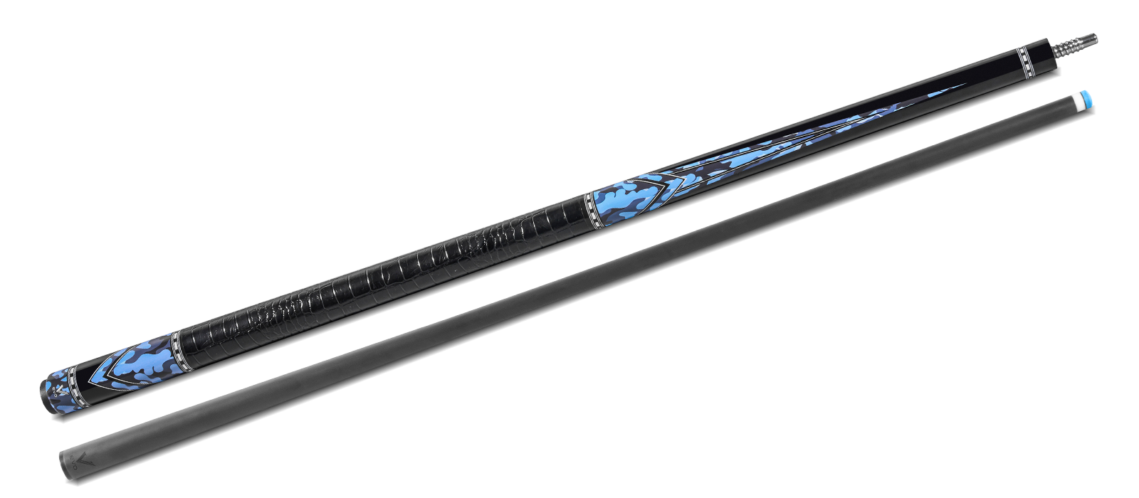 EVO RECON POOL CUE - PHANTOM - LEATHER WRAP - Desktop Image
