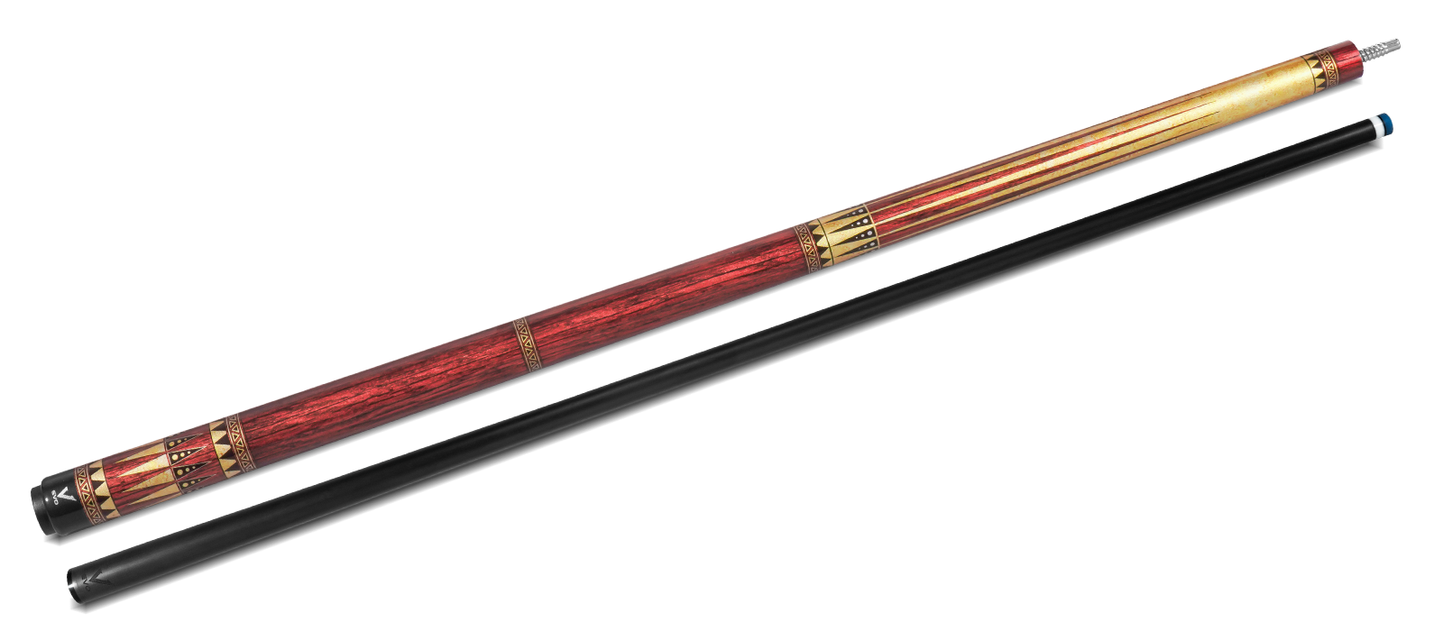 EVO WARRIOR POOL CUE - EMBER SUNSET - Desktop Image