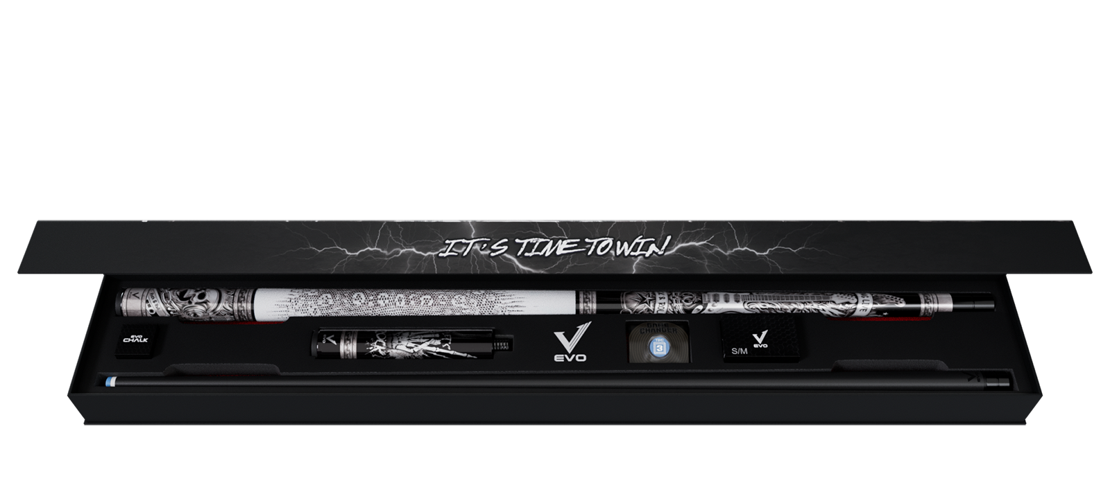 EVO REBEL MAXBING EDITION - WHITE LEATHER WRAP - Combo Open D4