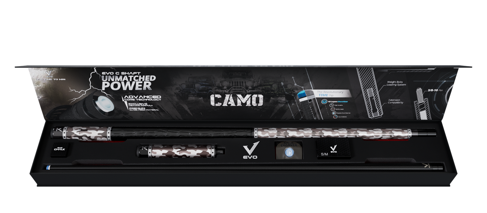 EVO CAMO MAXBING EDITION - GHOST - Combo Open D5