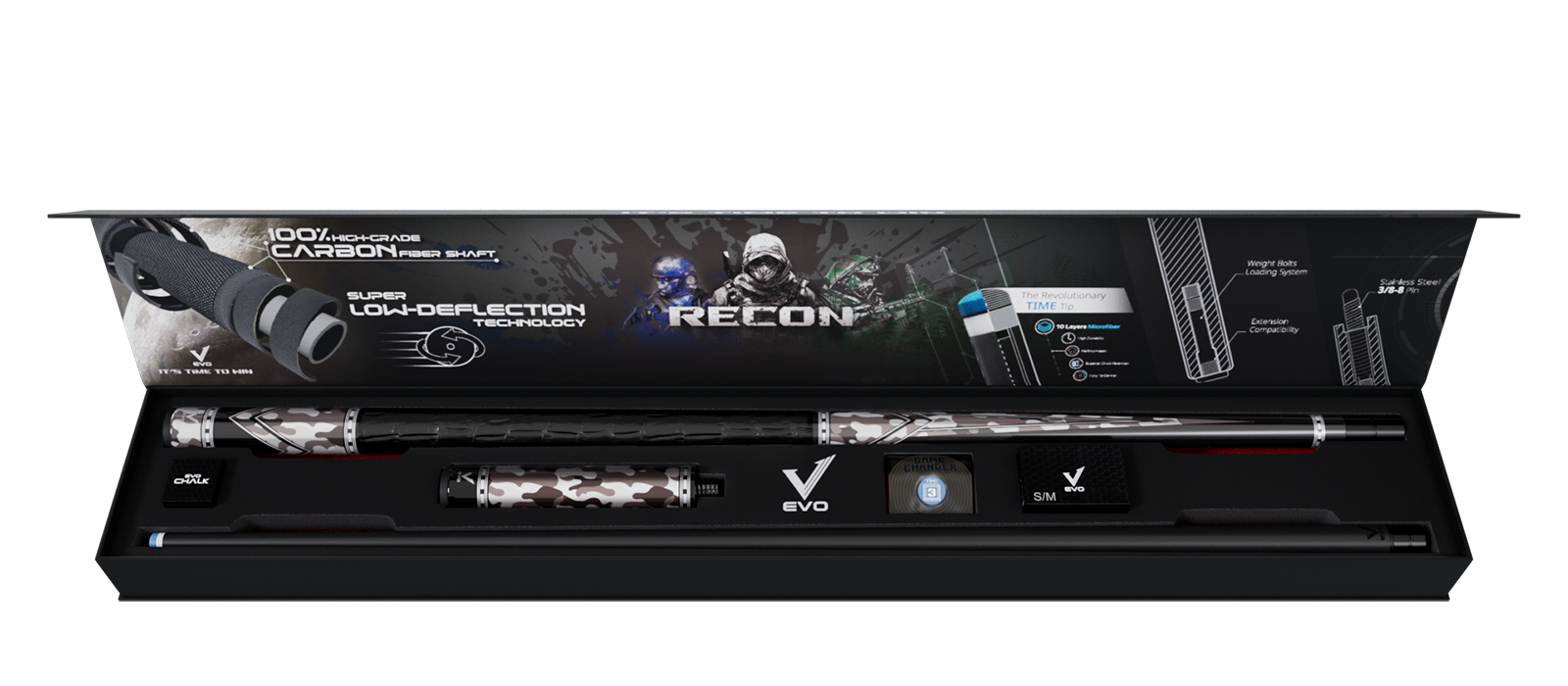 EVO RECON MAXBING EDITION - GHOST - Combo Open D5