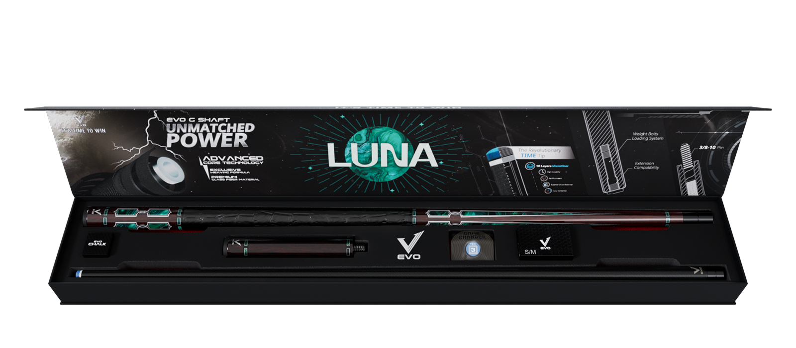 EVO LUNA MAXBING EDITION - MALACHITE ECLIPSE - Combo Open D5