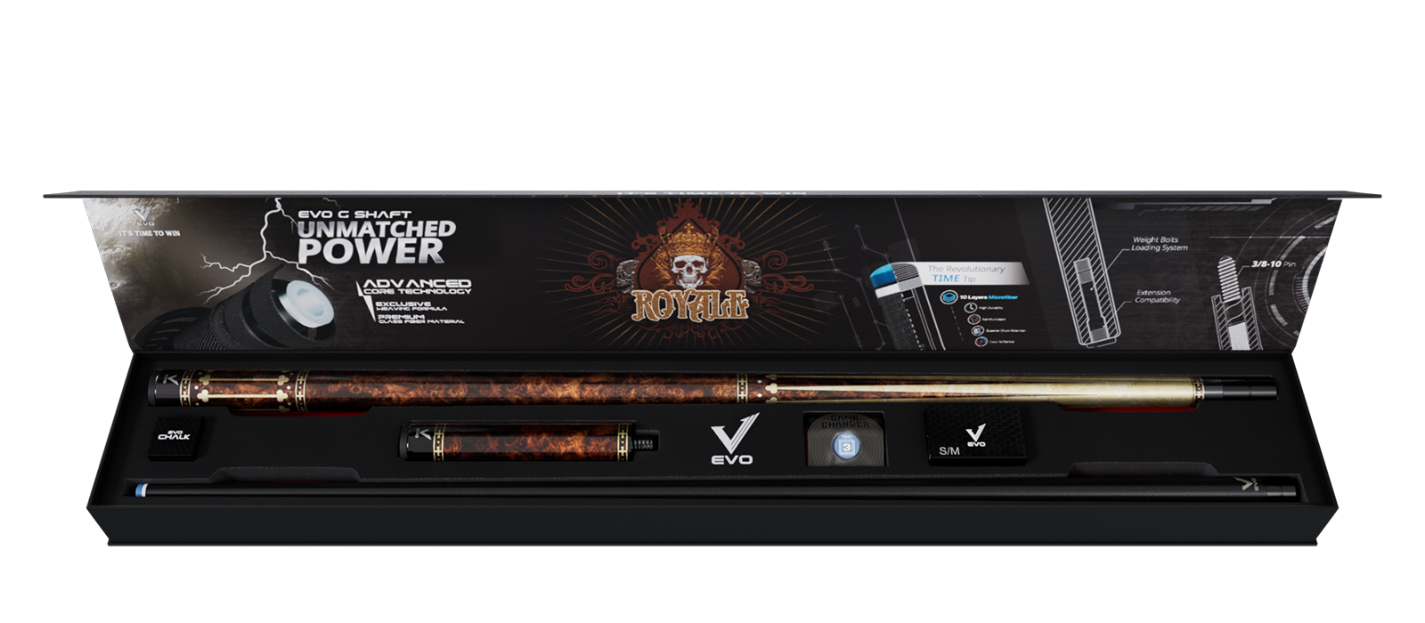 EVO ROYALE MAXBING EDITION - GILDED OAK - Combo Open D5