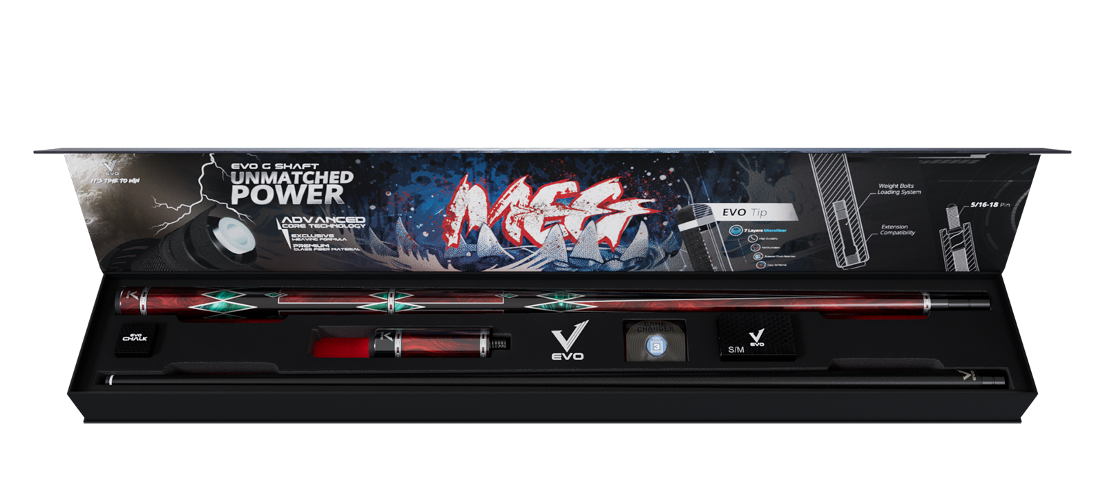 EVO MEG MAXBING EDITION - CRIMSON JAW - Combo Open D5