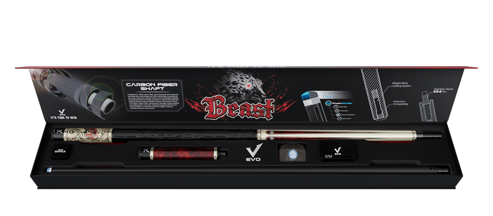 EVO BEAST MAXBING EDITION - SCARLET PANTHER - Combo Open D5