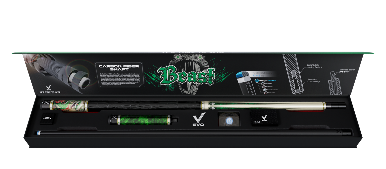 EVO BEAST MAXBING EDITION - EMERALD COBRA - Combo Open D5