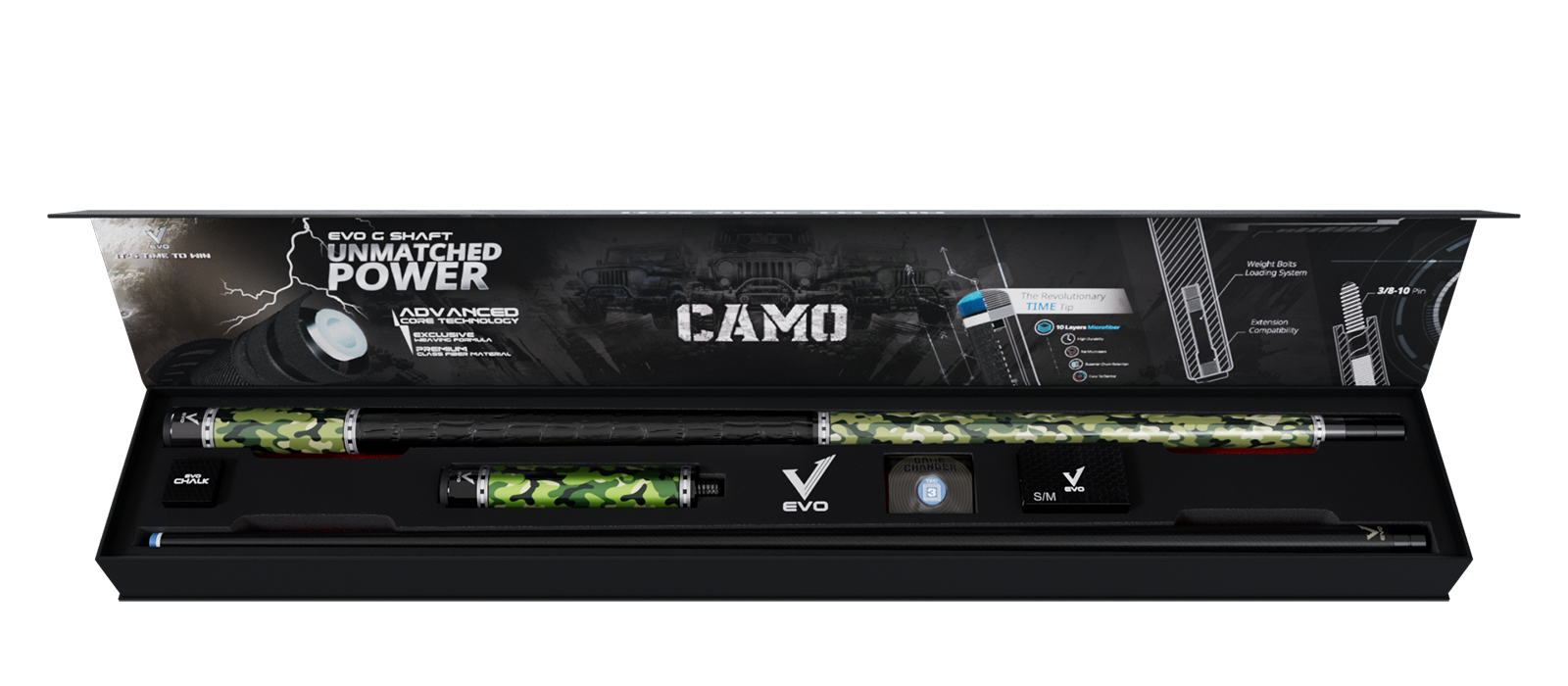 EVO CAMO MAXBING EDITION - VIPER - Combo Open D5