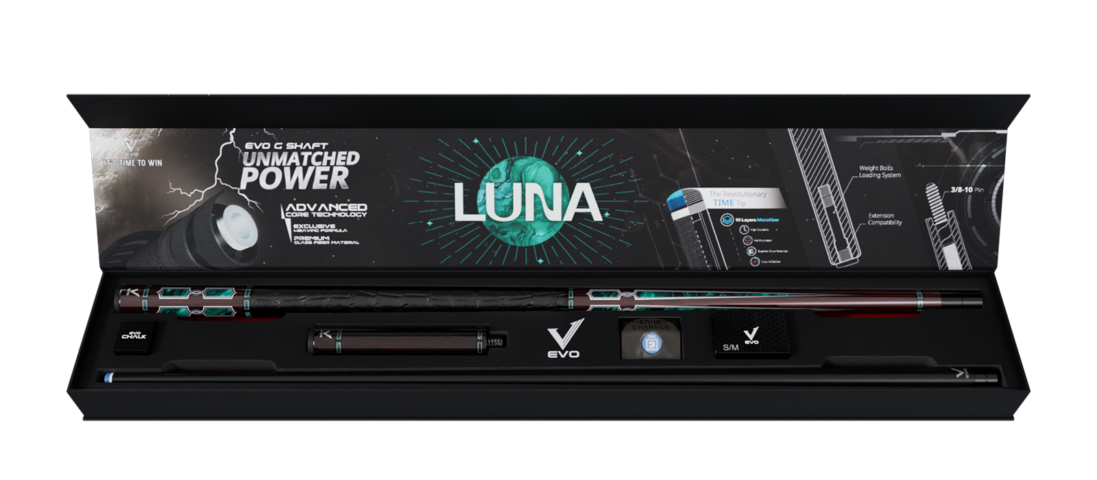 EVO LUNA MAXBING EDITION - MALACHITE ECLIPSE - Combo Open D6