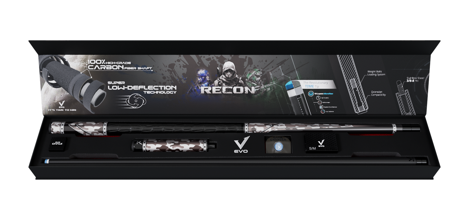 EVO RECON MAXBING EDITION - GHOST - Combo Open D6