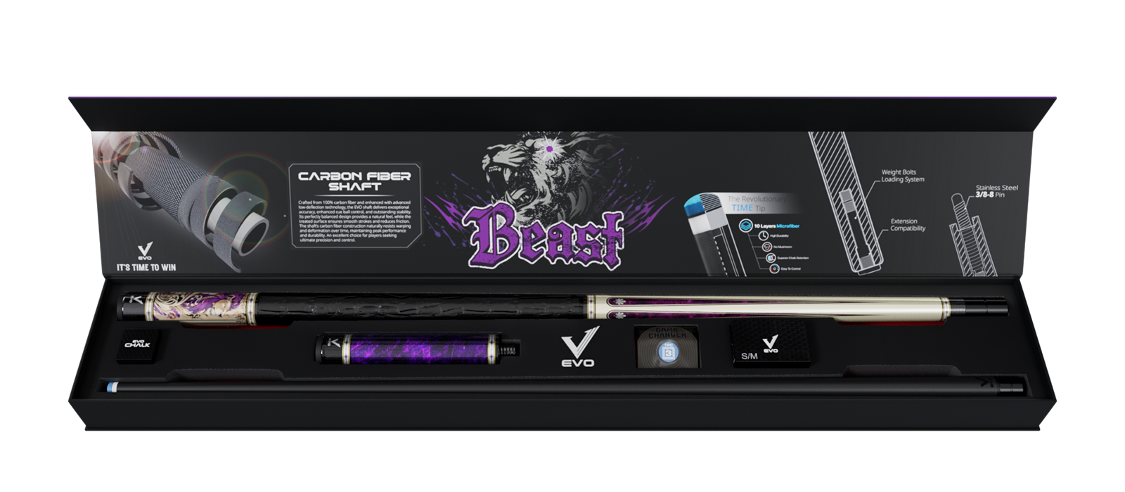 EVO BEAST MAXBING EDITION - AMETHYST LION - Combo Open D6