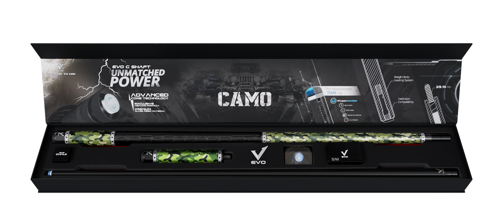 EVO CAMO MAXBING EDITION - VIPER - Combo Open D6