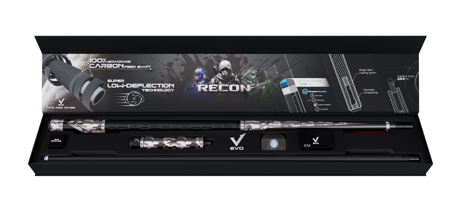 EVO RECON MAXBING EDITION - GHOST - Combo Open D7