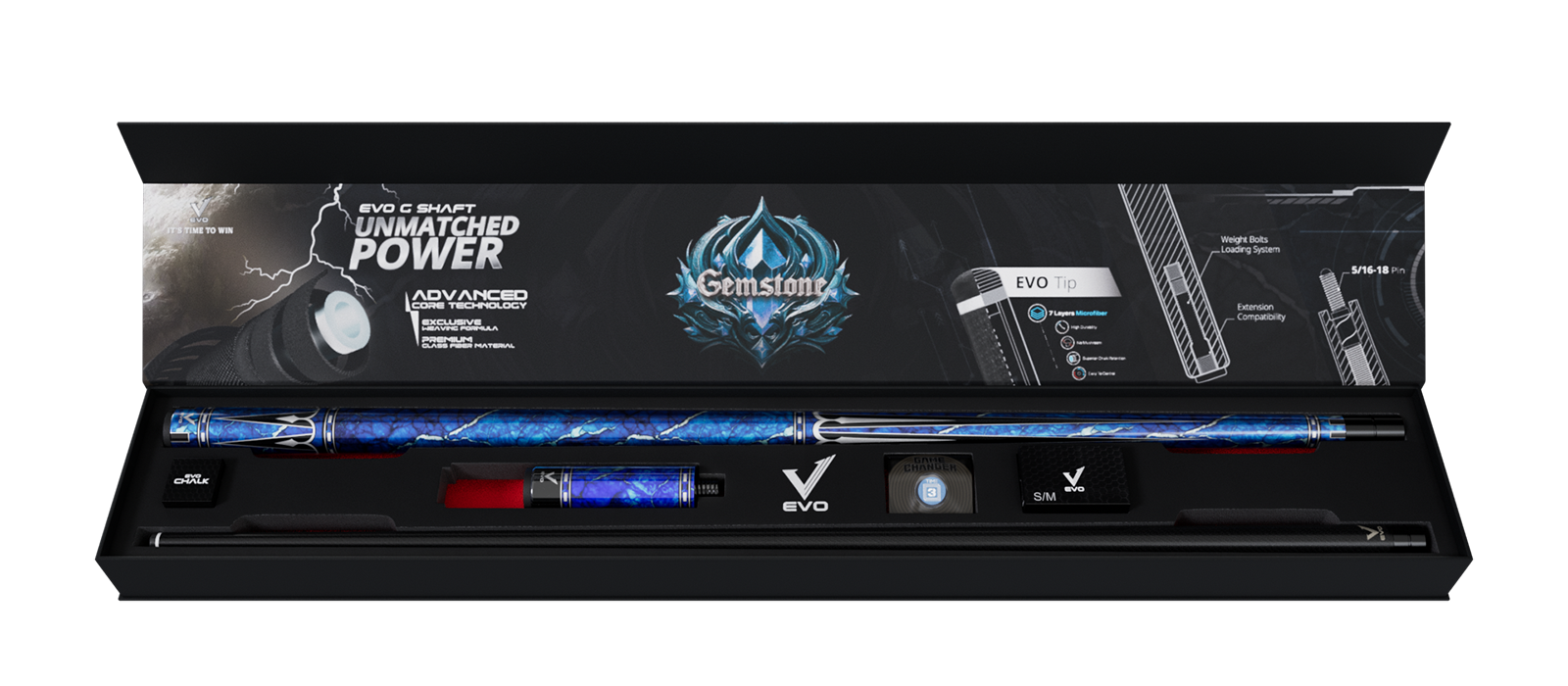 EVO GEMSTONE MAXBING EDITION - SKYFLARE - Combo Open D7