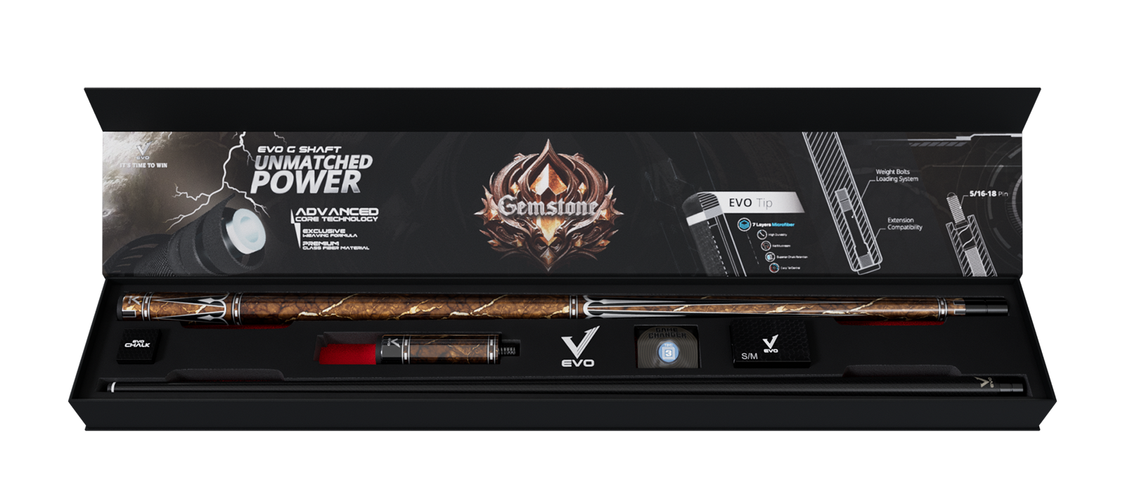 EVO GEMSTONE MAXBING EDITION - EARTHFIRE - Combo Open D7