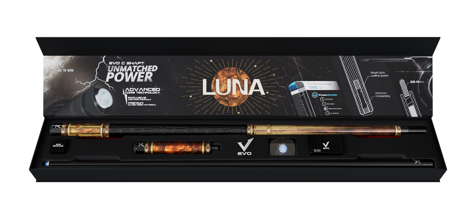 EVO LUNA MAXBING EDITION - GOLDEN CREST - Combo Open D7