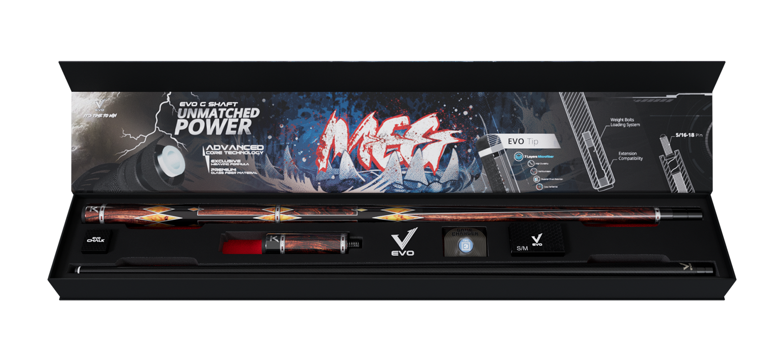 EVO MEG MAXBING EDITION - EMBER FANG - Combo Open D7
