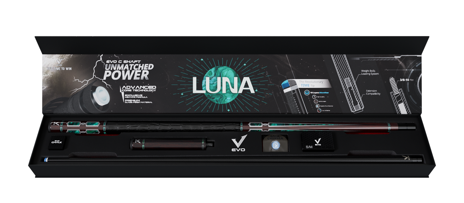 EVO LUNA MAXBING EDITION - MALACHITE ECLIPSE - Combo Open D7
