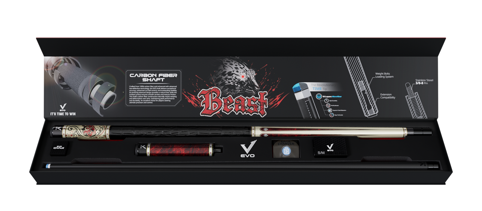 EVO BEAST MAXBING EDITION - SCARLET PANTHER - Combo Open D7