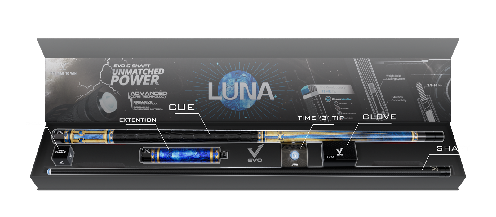 EVO LUNA MAXBING EDITION - SAPPHIRE GATE - Combo Open D8