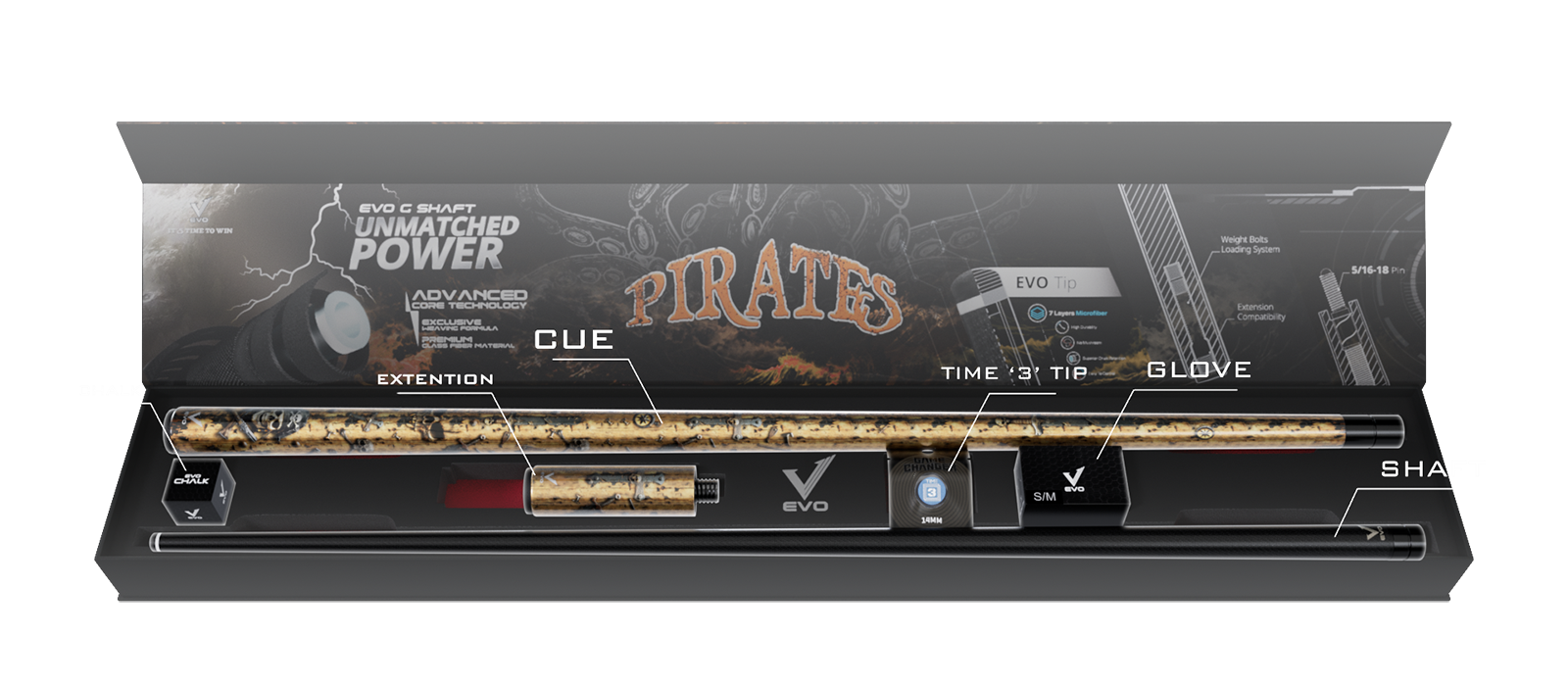 EVO PIRATES MAXBING EDITION - GOLDEN PLUNDER - Combo Open D8