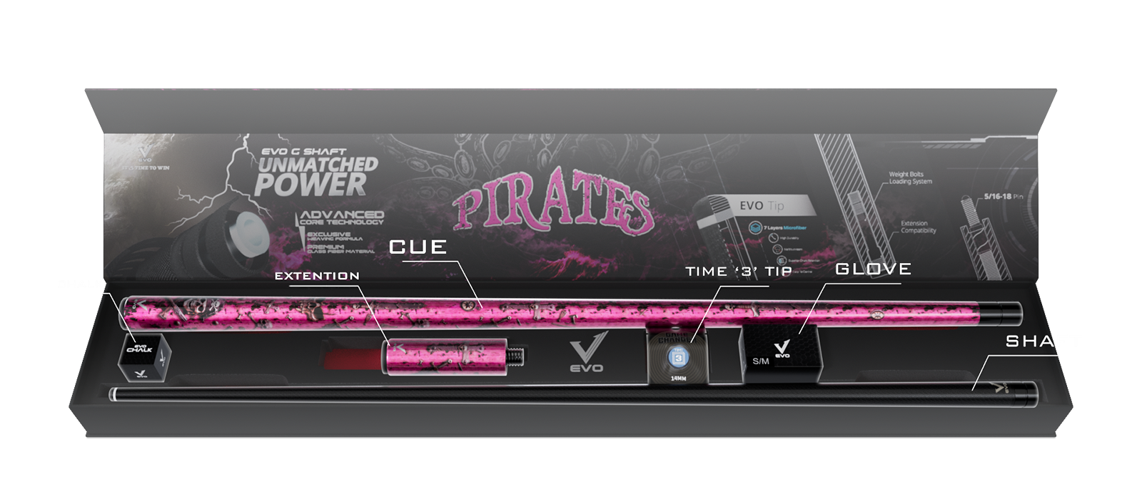 EVO PIRATES MAXBING EDITION - ROSE RAID - Combo Open D8