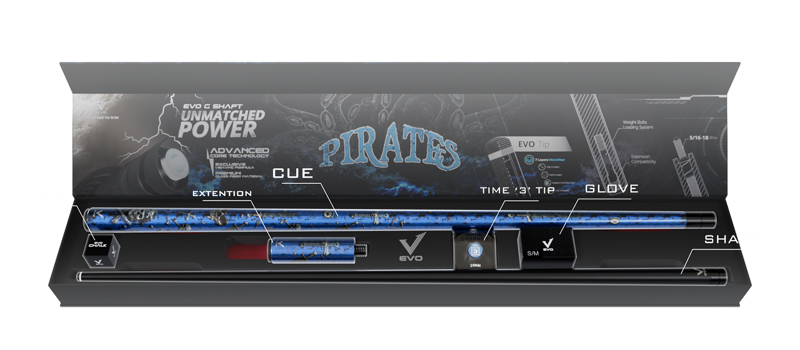 EVO PIRATES MAXBING EDITION - SEA WRATH - Combo Open D8