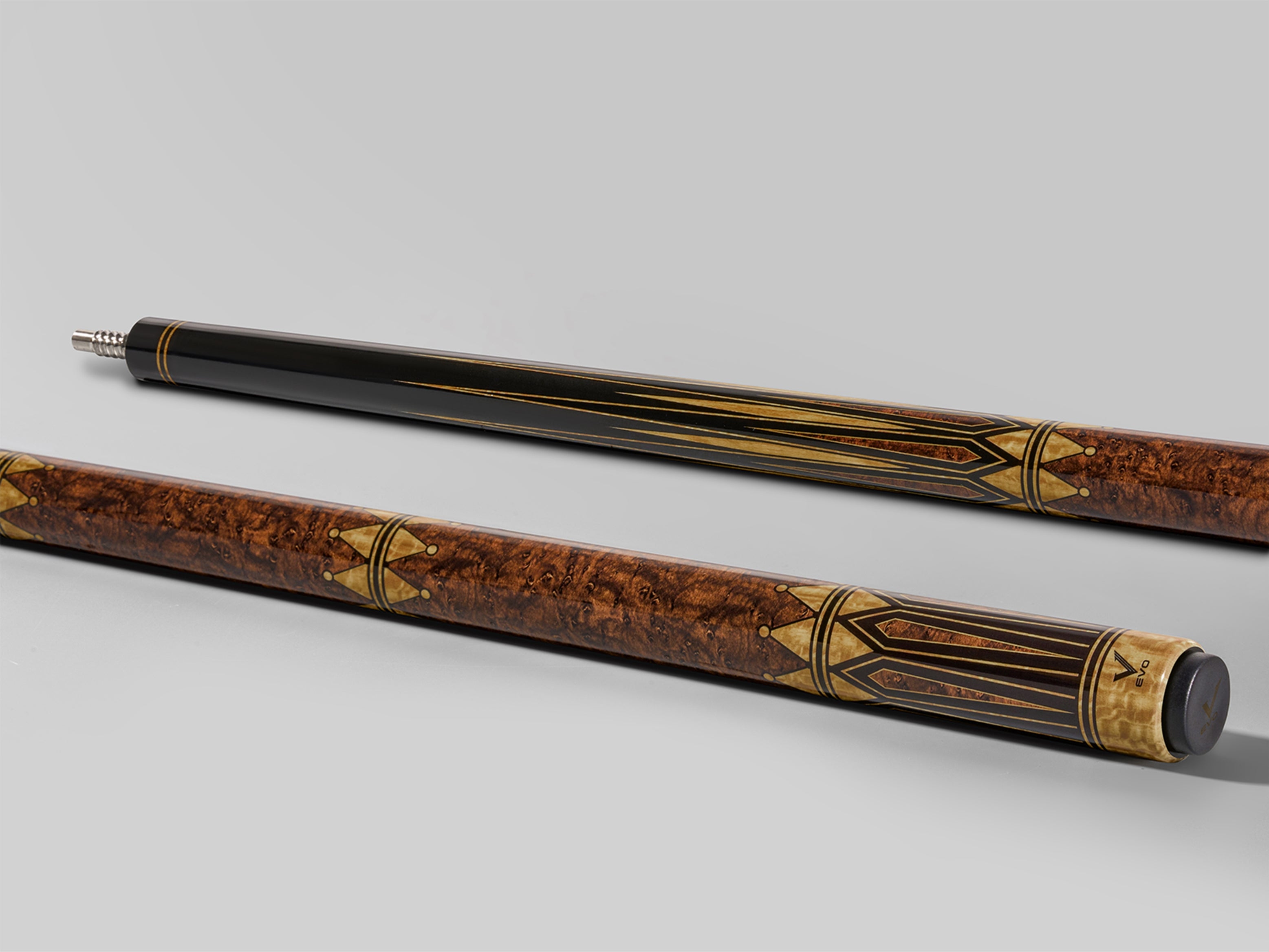 CRYSTAL Pool Cue - Brown