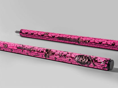 PIRATES POOL CUE - PINK