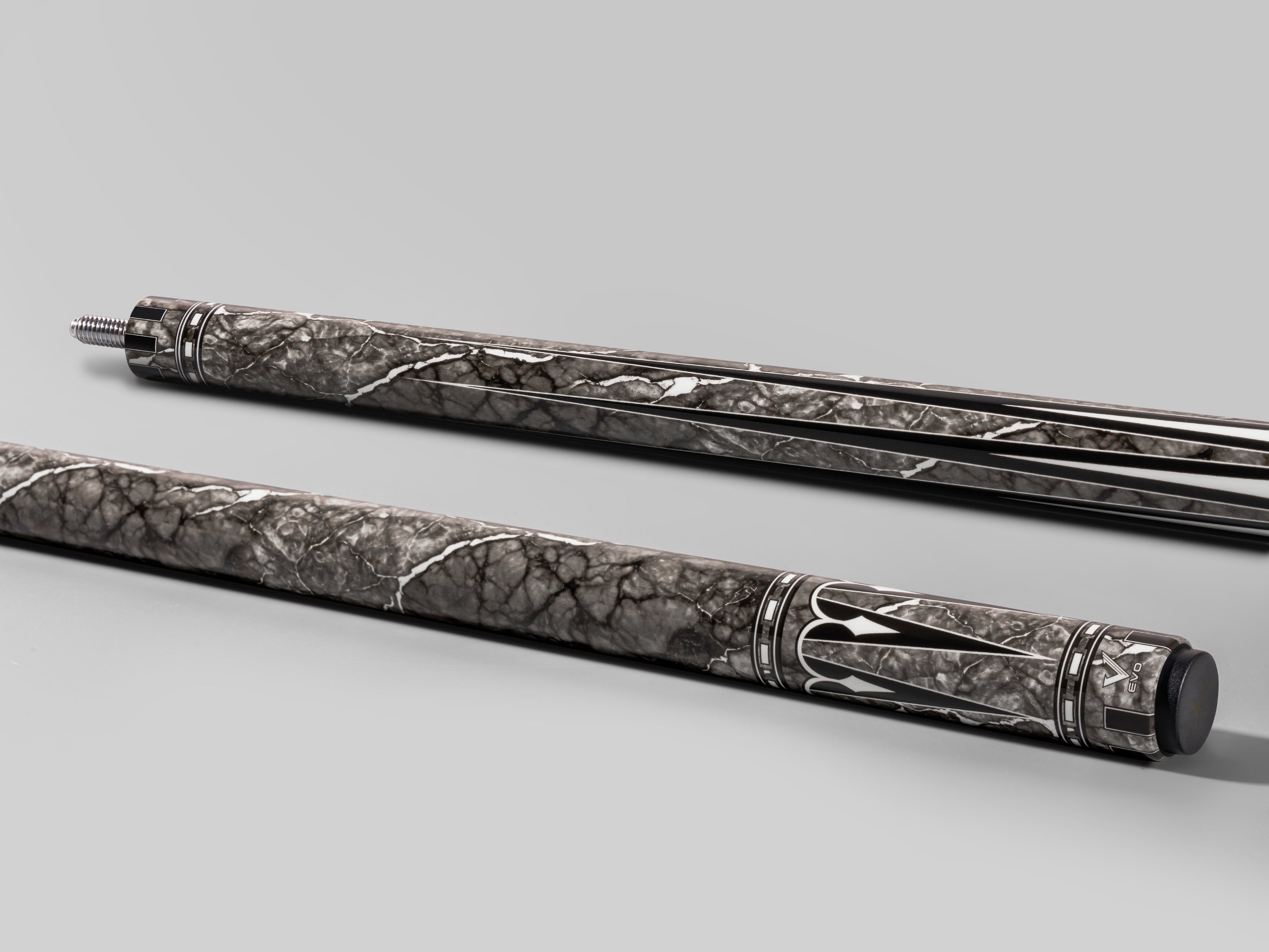 GEMSTONE POOL CUE - GRAY