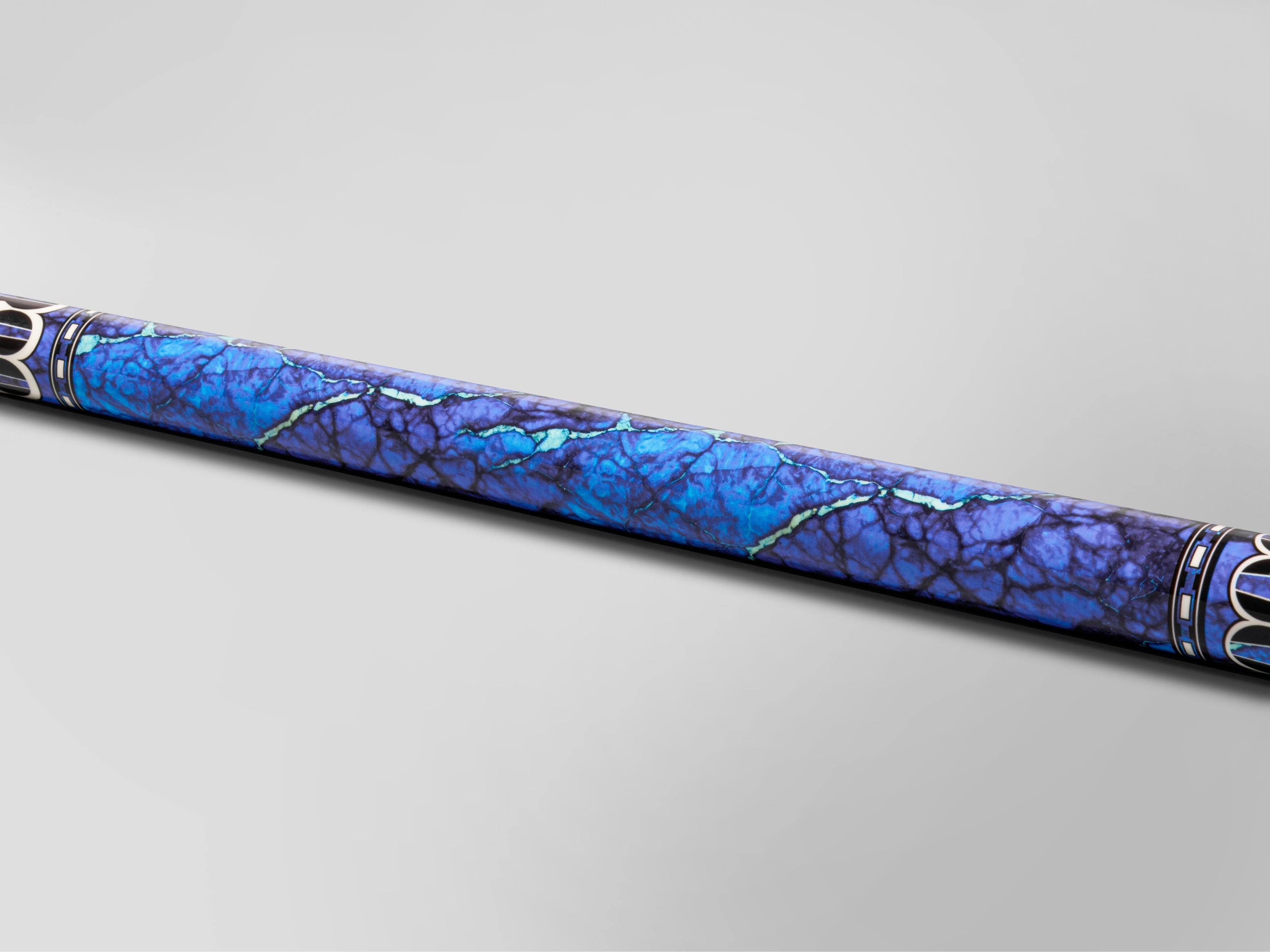 GEMSTONE POOL CUE - BLUE