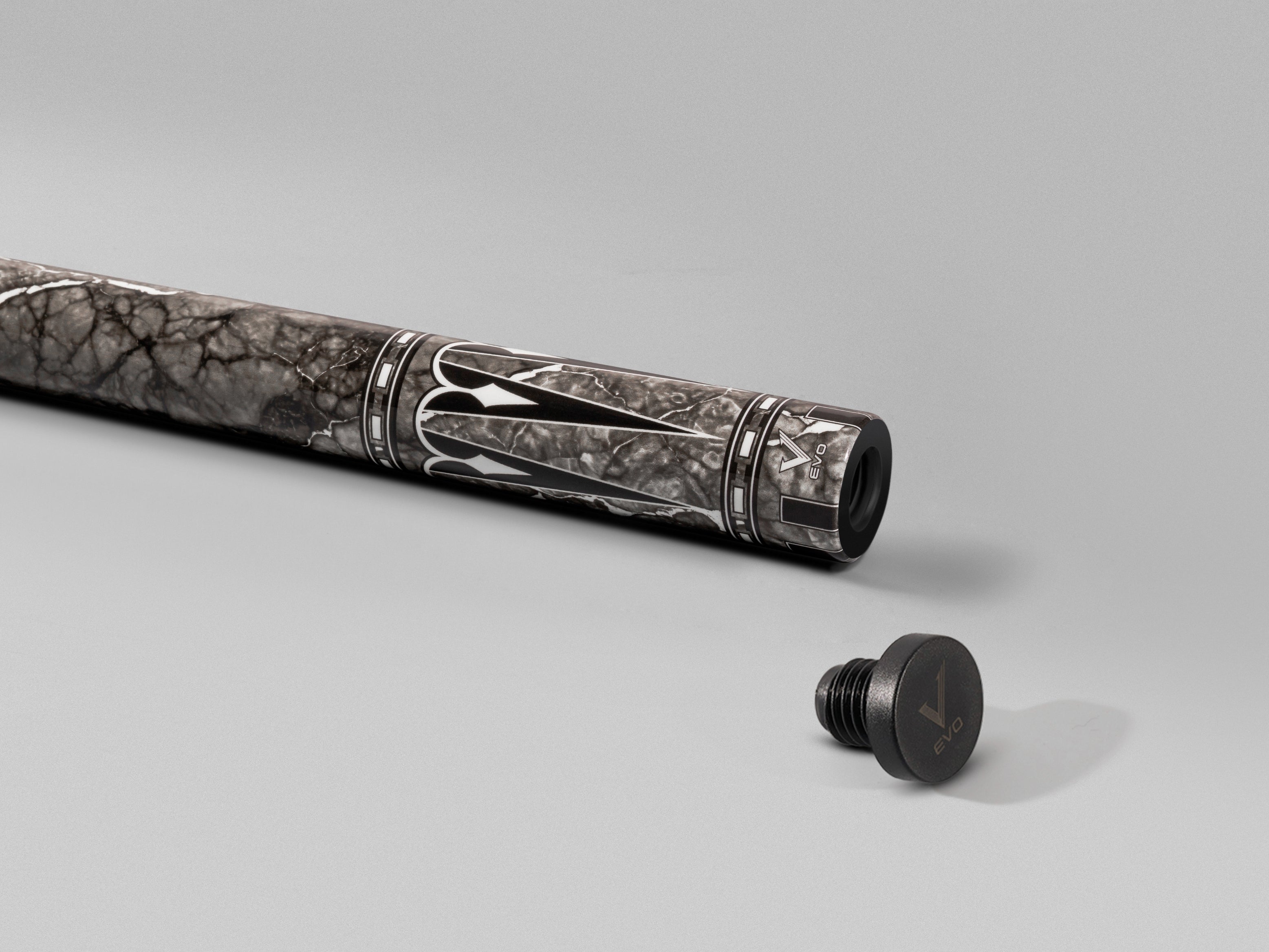 GEMSTONE POOL CUE - GRAY